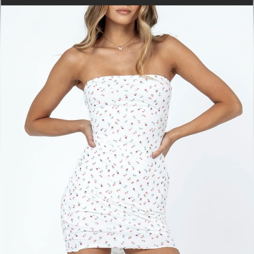 Princess Polly Strapless Mini Dress